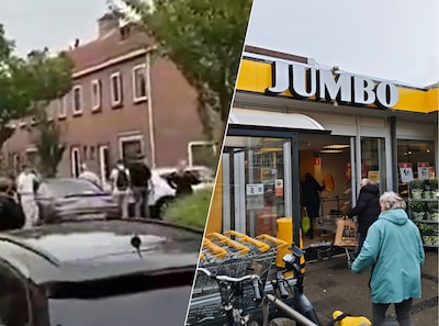 Bedrijfsleider Jumbo aangehouden en urenlang verhoord: ‘Geen spijt van aanrijden overvaller’