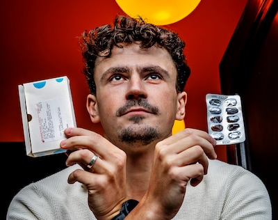 Raoul kreeg één antibioticakuur en werd lichamelijk een wrak