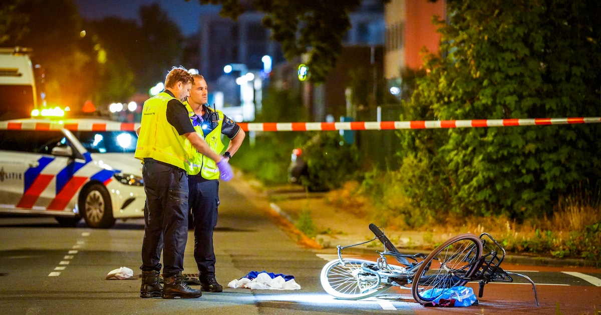 Fietser komt om bij aanrijding, vriend raakt gewond.