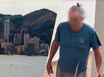 Met klassieke Italiaanse kleding en opvallend knotje rooft ‘Mooie Bram’ Benidorm leeg: ‘Werd er depressief van’