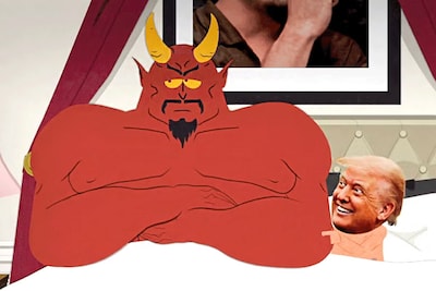 Ondanks felle kritiek van het Witte Huis keren Trump en Satan terug in volgende aflevering South Park