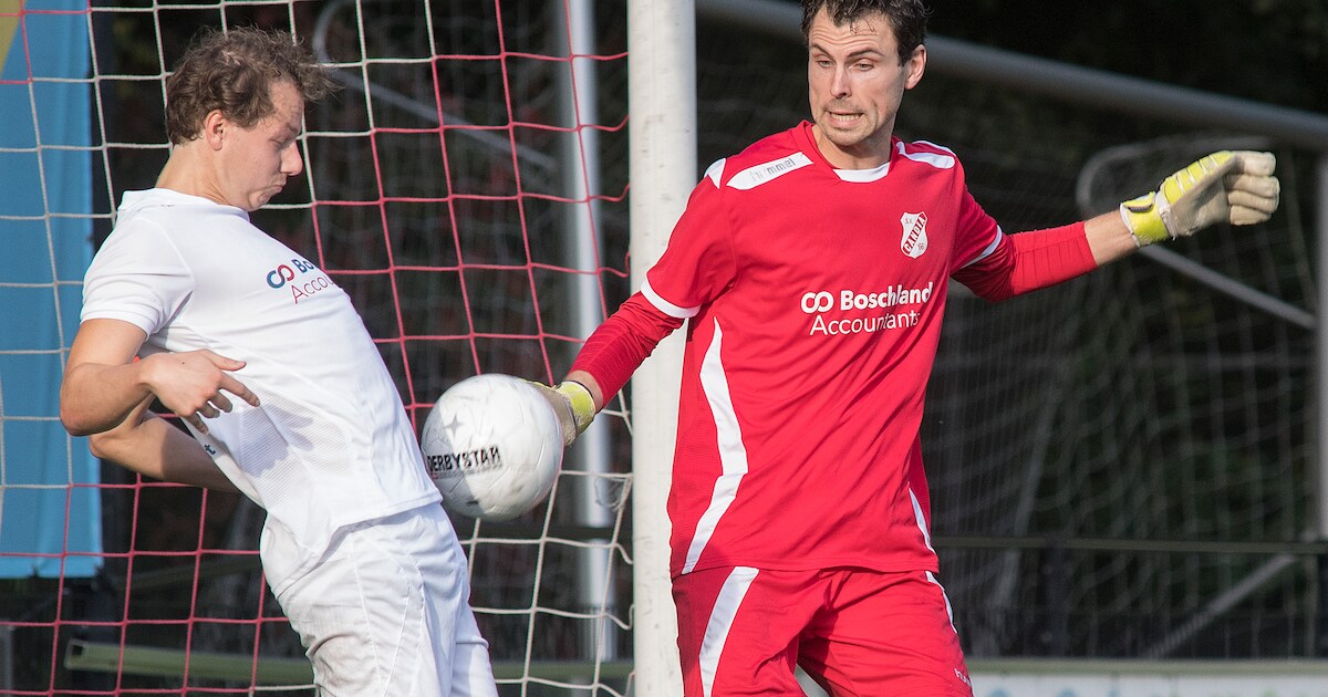 Na negen jaar weer even terug onder de lat bij Candia’66: ‘Het hele fanatieke ben ik kwijt’