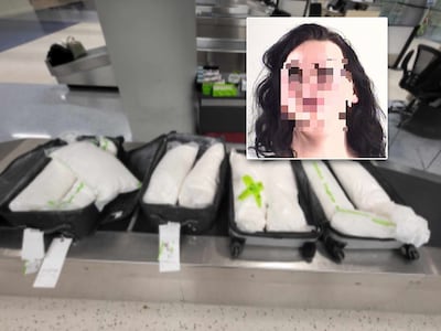 Nederlandse vrouw (19) smokkelt voor 2 miljoen drugs de VS binnen: ‘Eerder ook naar Dubai’