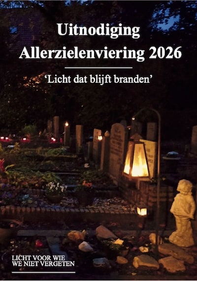 Allerzielenviering op begraafplaats Bergweg in Velp staat in het teken van licht