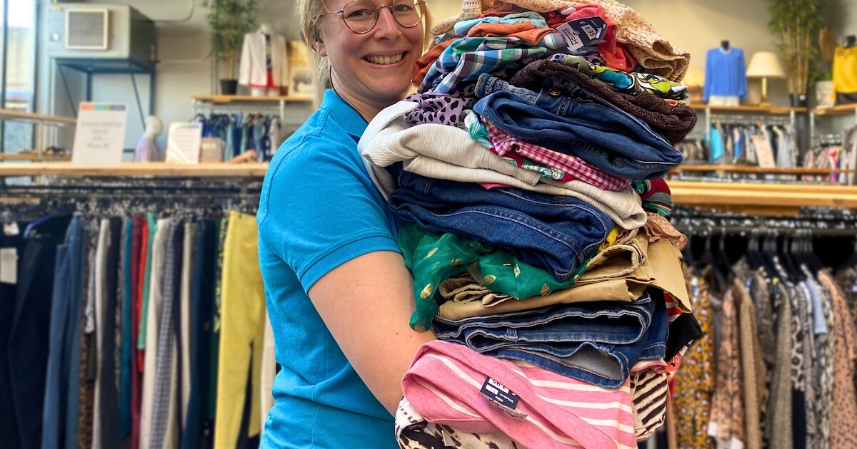 Met kleding per kilo vraagt Zutphense kringloopzaak extra aandacht voor hergebruik