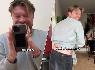 Miljoenen views voor Niels en Martijn: heren dragen strings en harsen intieme delen om ‘vrouwen te begrijpen’