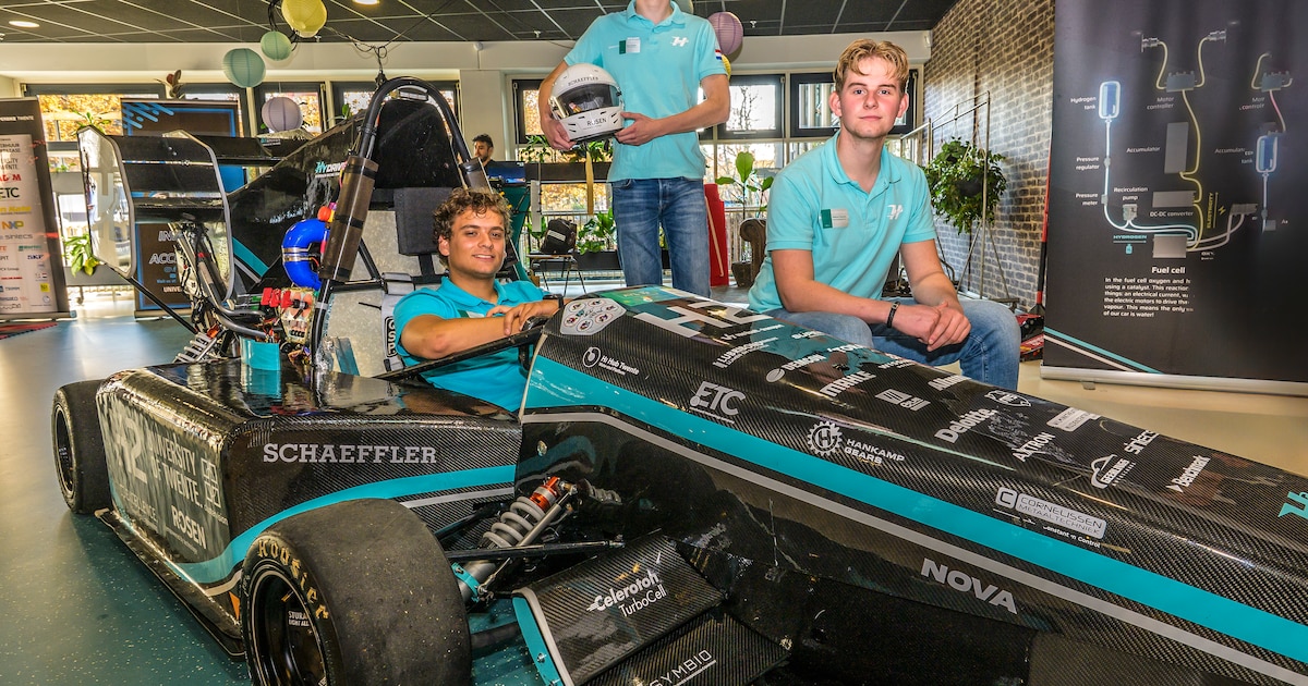 Racewagen op waterstof en een boot op methanol: Twentse studenten