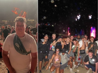 Trotse vader bedankt vriendengroep omdat ze autistische zoon op sleeptouw nemen op festival