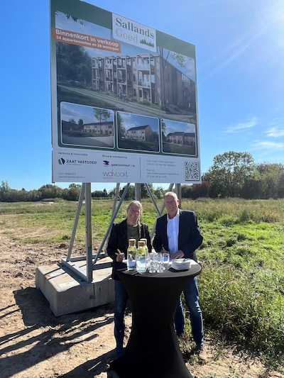 Verkoop van 52 nieuwe woningen in Haalderen start bijna, ook meer sociale huur in de maak