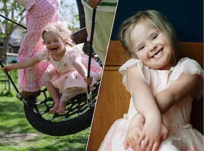 Artsen vroegen of ze hun baby wilden laten weghalen, vijf jaar later rent Pippi over het schoolplein