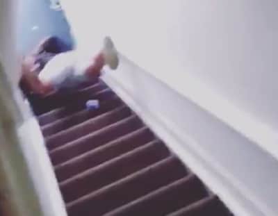 Geruchtmakende zaak van Airbnb-verhuurder die vrouw van trap gooit, blijkt allang met sisser afgelopen