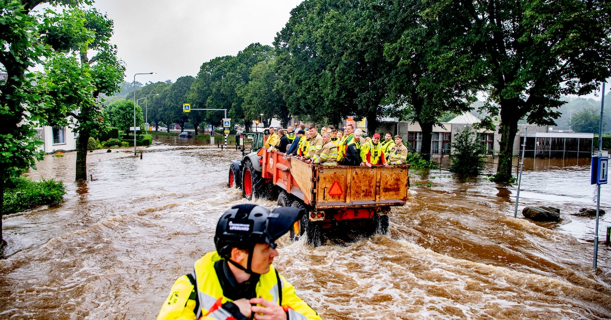 Fors minder schade in Doetinchem door noodweer vorig jaar, schadebedrag door overstromingen voor het