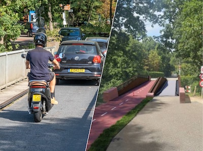 Huzarenstukje in Molenhoek: achteruit inparkeren met twee bruggen van 26,5 meter