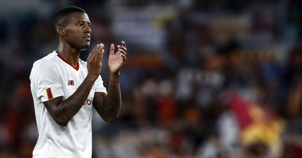 Georginio Wijnaldum lijkt WK te kunnen vergeten na scheenbeenbreuk op training AS Roma