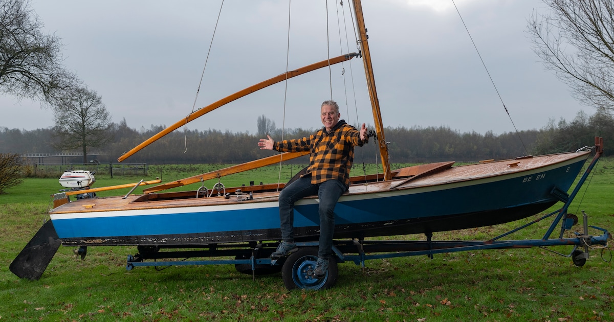 Marcel (63) ziet advertentie voor gratis zeilboot, twee uur later rijdt hij ermee door Zutphen: ‘Lee