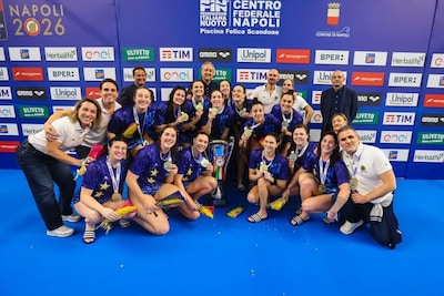 Waterpoloster Vivian is net op tijd fit om de Coppa Italia in de lucht te tillen: ‘Niet gedacht dat 