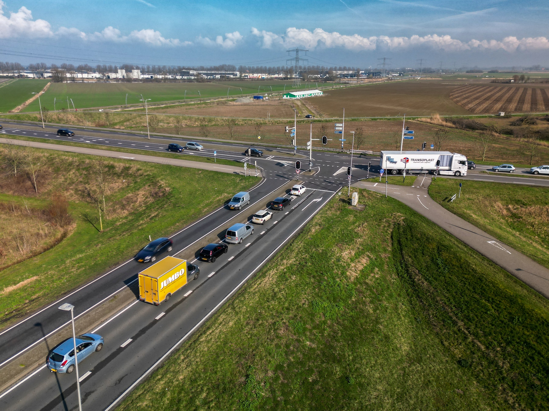Een gouden linie die dwars door de Betuwe loopt