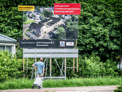 Aldi viert overwinning op Jumbo met ludieke grap: ‘Hallo Beuningen :) We komen weer terug!’