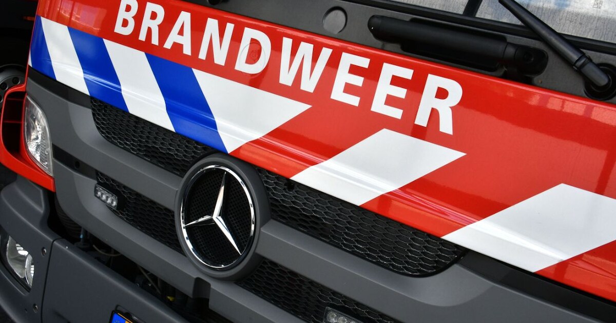 Woningbrand op Houtenseweg in Odijk
