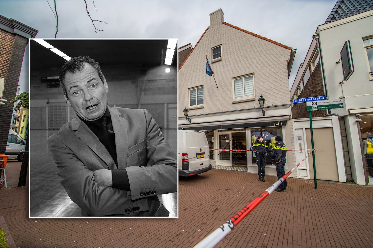 De moord op tonprater Frank Schrijen aan de Steenstraat in Boxmeer. 