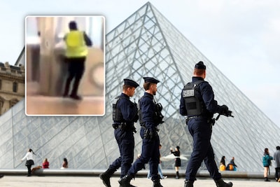 Franse politie pakt hoofdverdachte en vier anderen voor juwelenroof Louvre: ‘Dna-bewijs linkt hem aan overval’