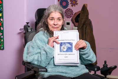 Paula (52) vecht tegen het leven, maar mag geen euthanasie en grijpt naar laatste redmiddel: stoppen met eten