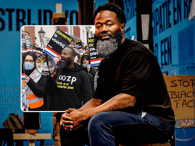 Jerry Afriyie stopt na succesvolle strijd tegen Zwarte Piet: ‘Mijn geloof in Nederland heb ik nooit verloren’