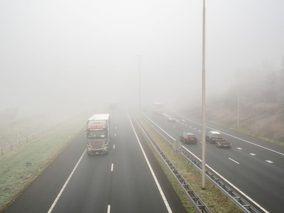KNMI waarschuwt voor dichte mist in delen van het land