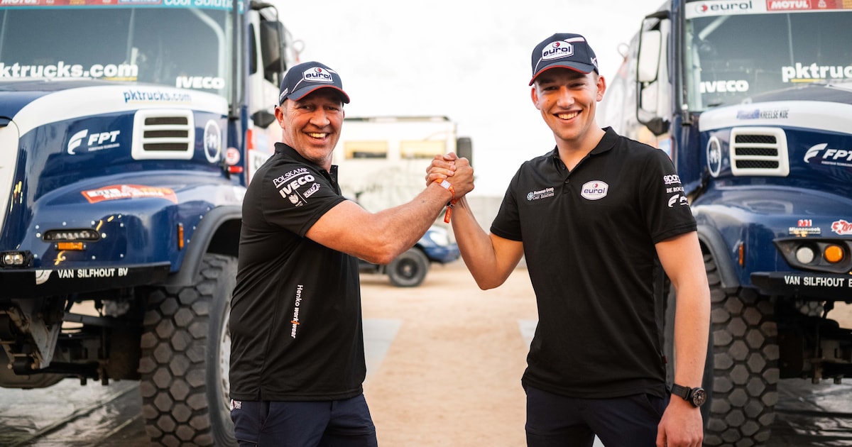Vader en zoon Van den Brink 1000 kilo lichter op jacht naar succes in Dakar Rally: ‘We hebben nu het
