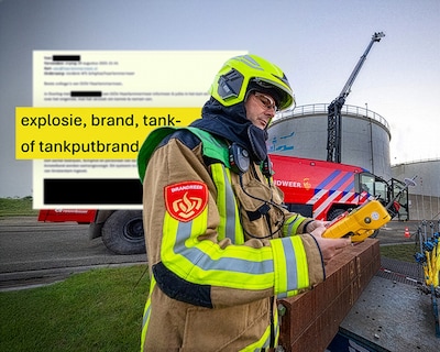 Hoe een vergeten stukje schilderstape Schiphol op scherp zet: ‘Dit is bizar, gewoon heel slecht’