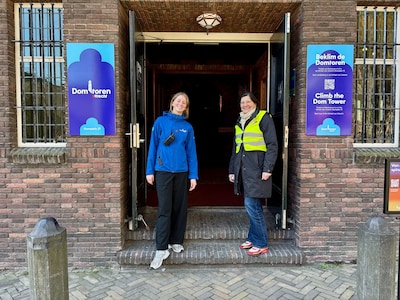 Uniek stemmen in de Domtoren in Utrecht: eerst 59 traptreden trotseren voor je stem