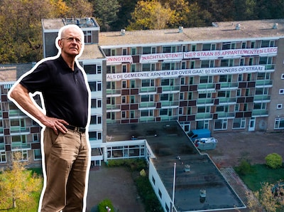 Doorbraak in jarenlange ruzie: flat in Arnhem mogelijk snel gevuld met bewoners