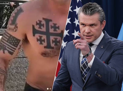 Pete Hegseth bidt voor ‘overweldigend geweld’ tegen Iran: ‘Laat elk salvo zijn doel vinden’