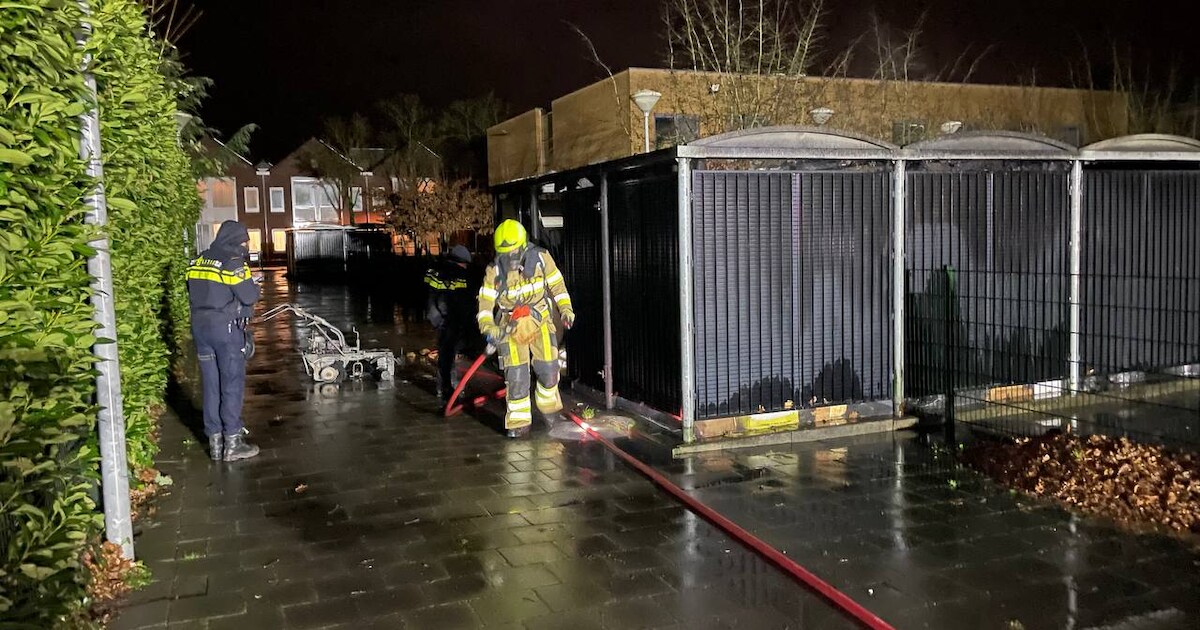 Brand op Chopinstraat in Millingen aan de Rijn