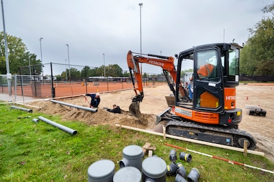 ‘Gepok’ op padelbanen levert overal weerstand op, maar de plannen bij deze vereniging niet meer