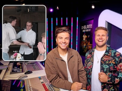 Bram Krikke smijt met geld, Igmar Felicia kan niet betalen: Slam kondigt spottend nieuwe avondshow aan