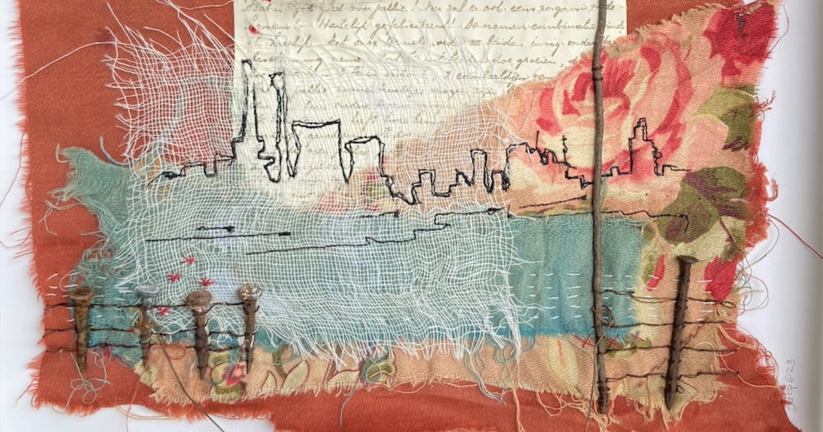 Kunst van textiel in Koppelkerk Bredevoort