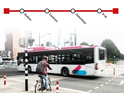 ‘Supersnelle’ metrobus die veel haltes overslaat gaat hier straks rijden