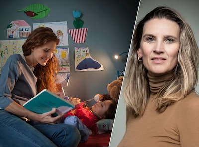 ‘Voorlezen is belangrijk, maar een luisterboek is toch ook goed voor de woordenschat van kinderen?’