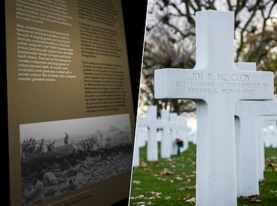 Amerikaanse begraafplaats in Margraten krijgt nieuw paneel, maar rassenscheiding blijft buiten beeld