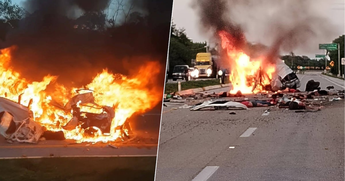 Zeker 15 doden bij ongeluk Mexico: derde verkeersdrama binnen week.