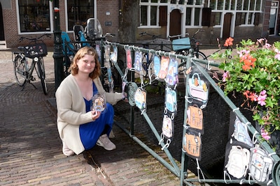 Met rugzakje geeft Romée niet alleen haar Boyan, maar ook andere overleden kindjes plek op eerste schooldag