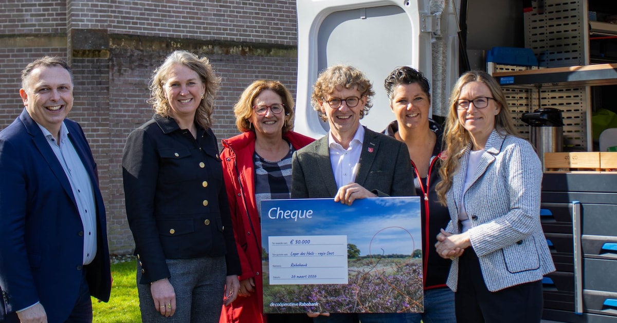 Rabobank doneert 30.000 euro aan Leger des Heils Regio Oost