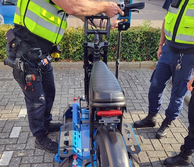 Arrestatie met pepperspray na controle van fatbike in Ambt Delden