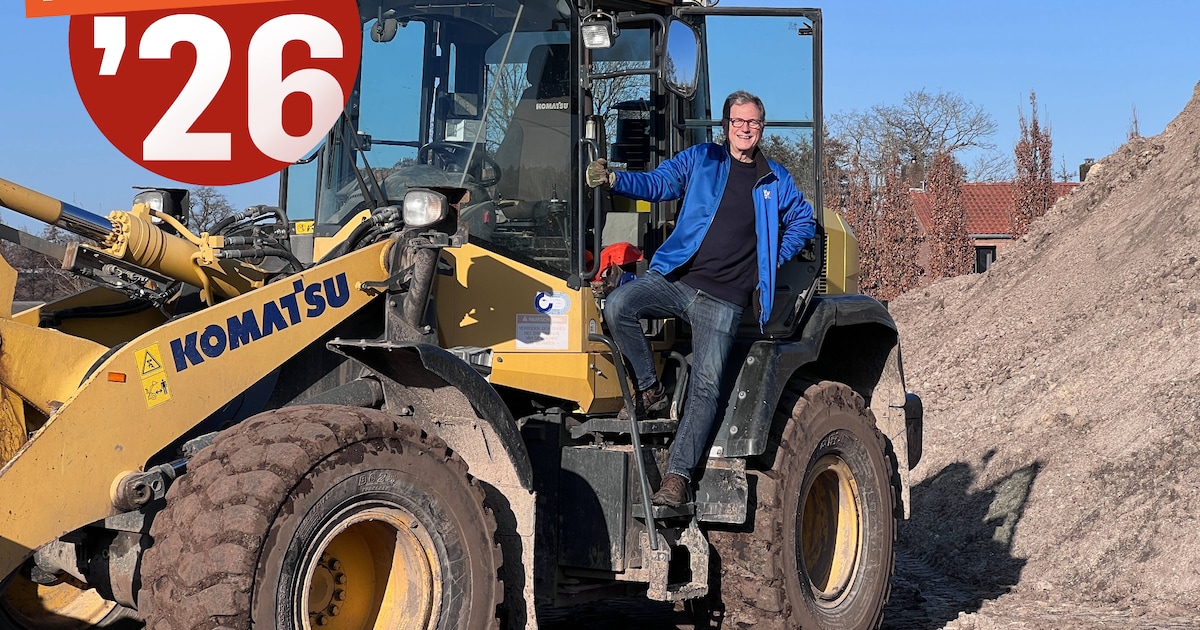 Bouwen, bouwen, bouwen: lijsttrekker Leo Schenk van de VVD is er klaar voor