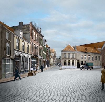 Tram rijdt weer door Burchtstraat: oude foto’s van Nijmegen gaan bewegen in nieuwe film