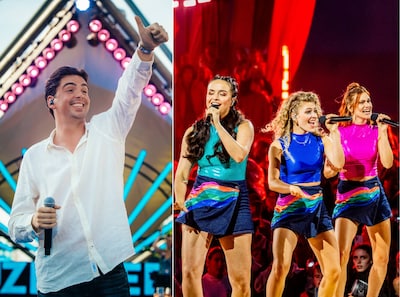 Yves Berendse, K3 en Simon Keizer co-hosts op 100% NL