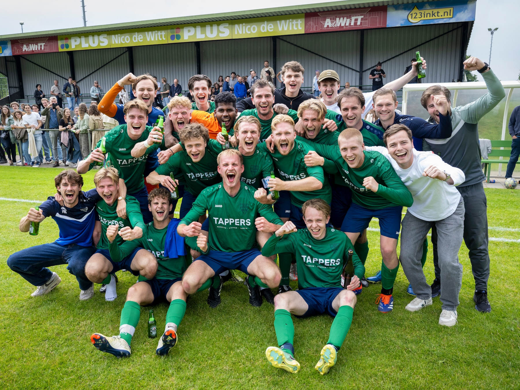 Broers Breukers schrijven samen geschiedenis bij FC Kunde