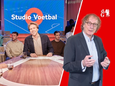 Eerlijk gezegd begin ik me na vijf minuten al te vervelen bij ‘Studio Voetbal’