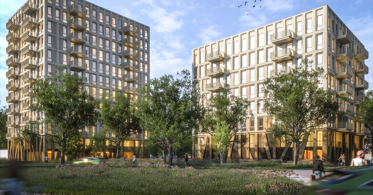 Dansschool Reniers in Helmond-Noord maakt plaats voor 144 woningen: appartementen Tango en Foxtrot g